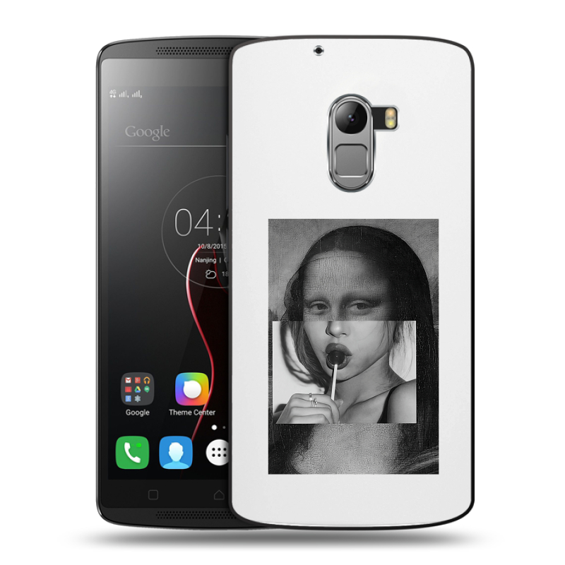 Силиконовый чехол на Lenovo A7010 с принтом Мона Лиза Силиконовый чехол на Lenovo A7010 с принтом Мона Лиза