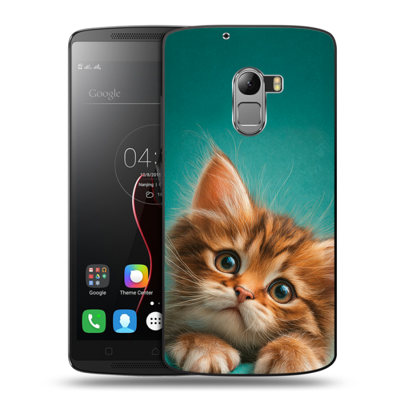 Силиконовый чехол на Lenovo A7010 с принтом котенок Силиконовый чехол на Lenovo A7010 с принтом котенок