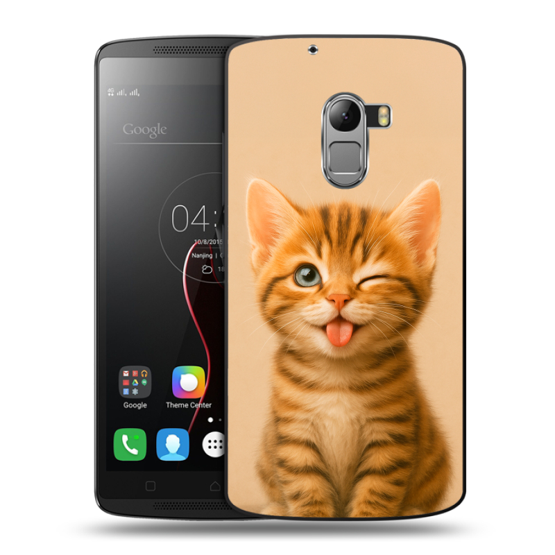 Пластиковый чехол на Lenovo A7010 с принтом котенок Пластиковый чехол на Lenovo A7010 с принтом котенок