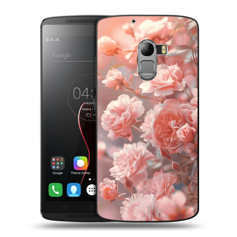 Силиконовый чехол на Lenovo A7010 с принтом Розовые розы Силиконовый чехол на Lenovo A7010 с принтом Розовые розы