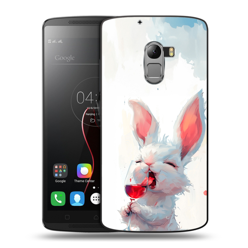 Силиконовый чехол на Lenovo A7010 с принтом кролик зайчик Силиконовый чехол на Lenovo A7010 с принтом кролик зайчик