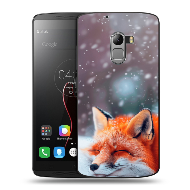 Пластиковый чехол на Lenovo A7010 с принтом лиса Пластиковый чехол на Lenovo A7010 с принтом лиса