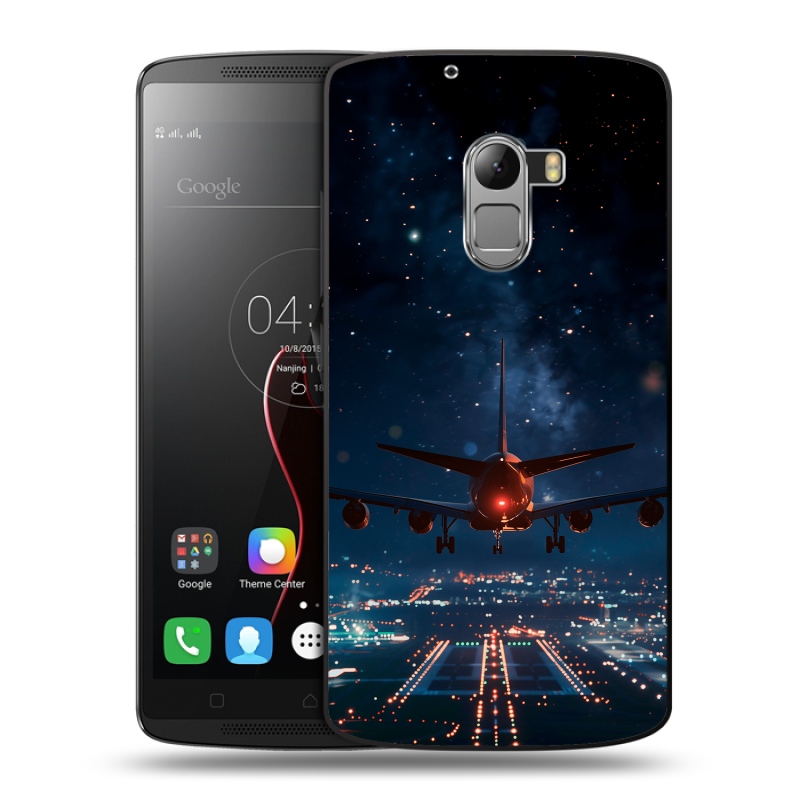 Силиконовый чехол на Lenovo A7010 с принтом самолет Силиконовый чехол на Lenovo A7010 с принтом самолет