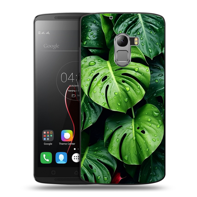 Силиконовый чехол на Lenovo A7010 с принтом Листья Силиконовый чехол на Lenovo A7010 с принтом Листья