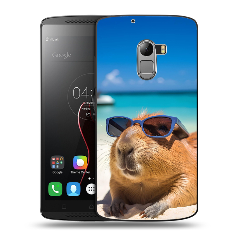 Силиконовый чехол на Lenovo A7010 с принтом Капибара Силиконовый чехол на Lenovo A7010 с принтом Капибара