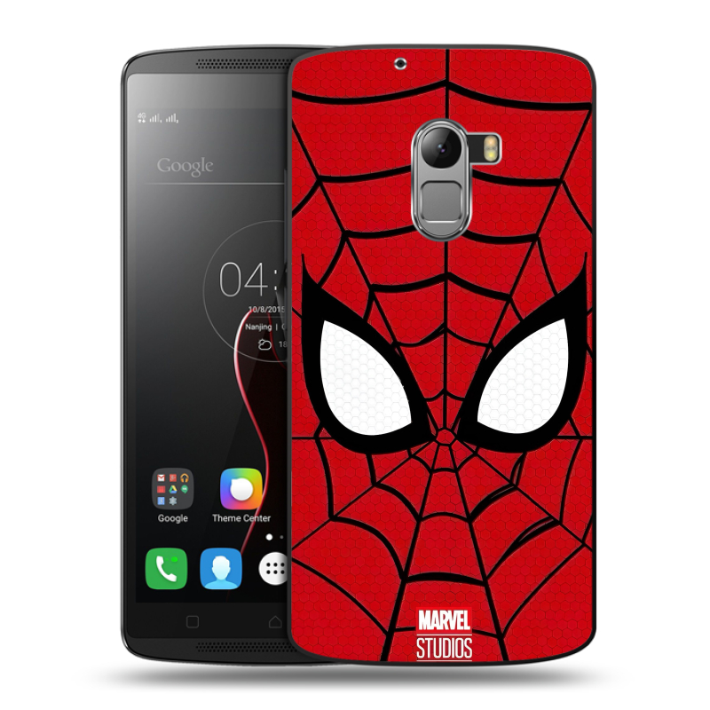 Силиконовый чехол на Lenovo A7010 с принтом человек паук spiderman Силиконовый чехол на Lenovo A7010 с принтом человек паук spiderman