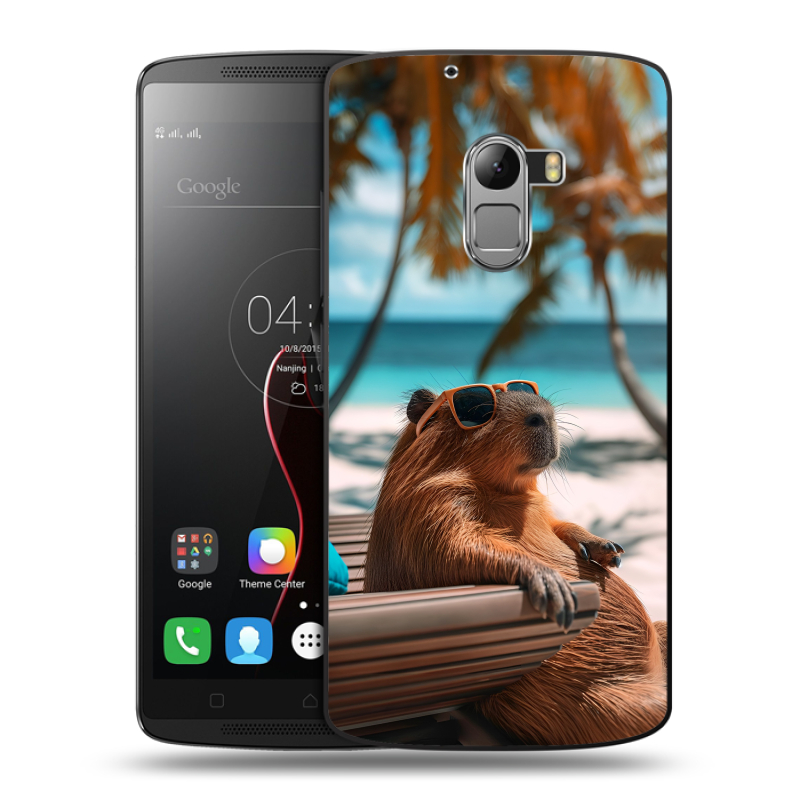 Силиконовый чехол на Lenovo A7010 с принтом Капибара Силиконовый чехол на Lenovo A7010 с принтом Капибара