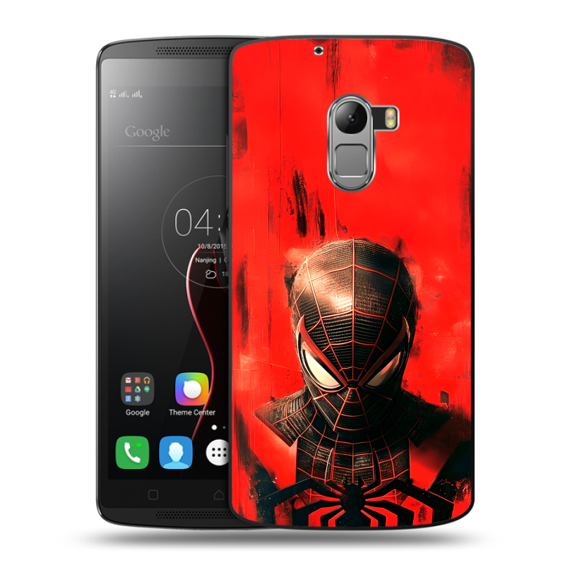 Силиконовый чехол на Lenovo A7010 с принтом человек паук spiderman Силиконовый чехол на Lenovo A7010 с принтом человек паук spiderman