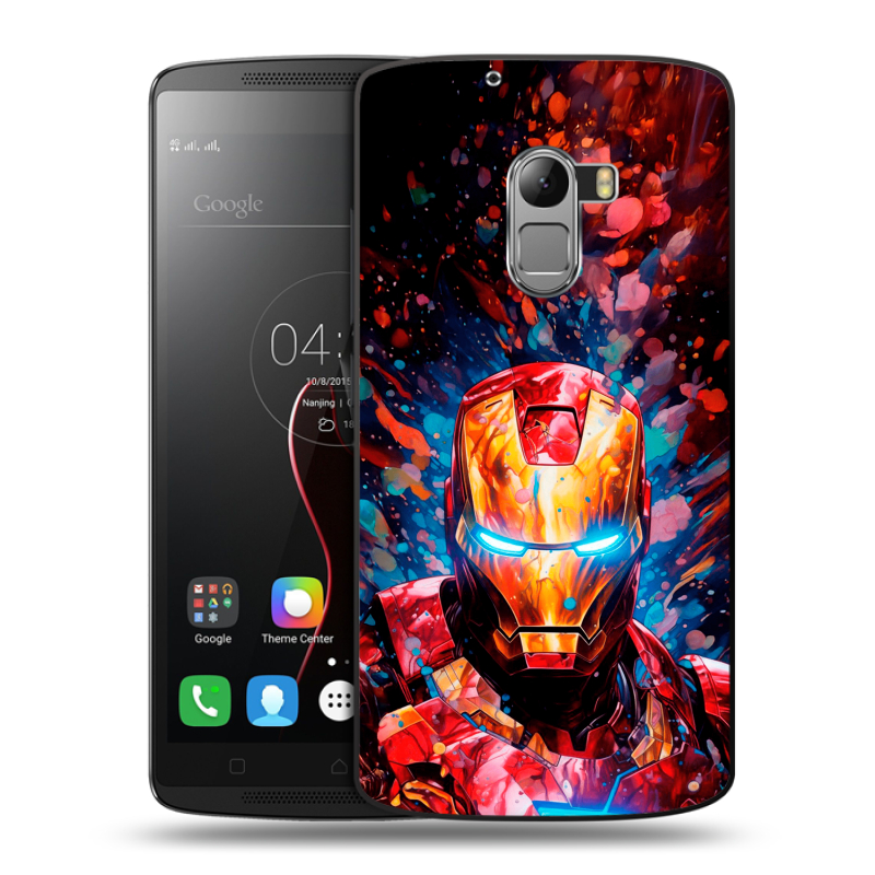 Силиконовый чехол на Lenovo A7010 с принтом Железный человек Ironman Силиконовый чехол на Lenovo A7010 с принтом Железный человек Ironman