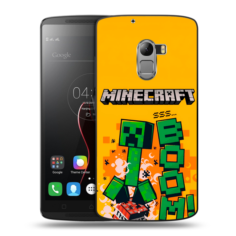 Пластиковый чехол на Lenovo A7010 с принтом Майнкрафт Minecraft Пластиковый чехол на Lenovo A7010 с принтом Майнкрафт Minecraft