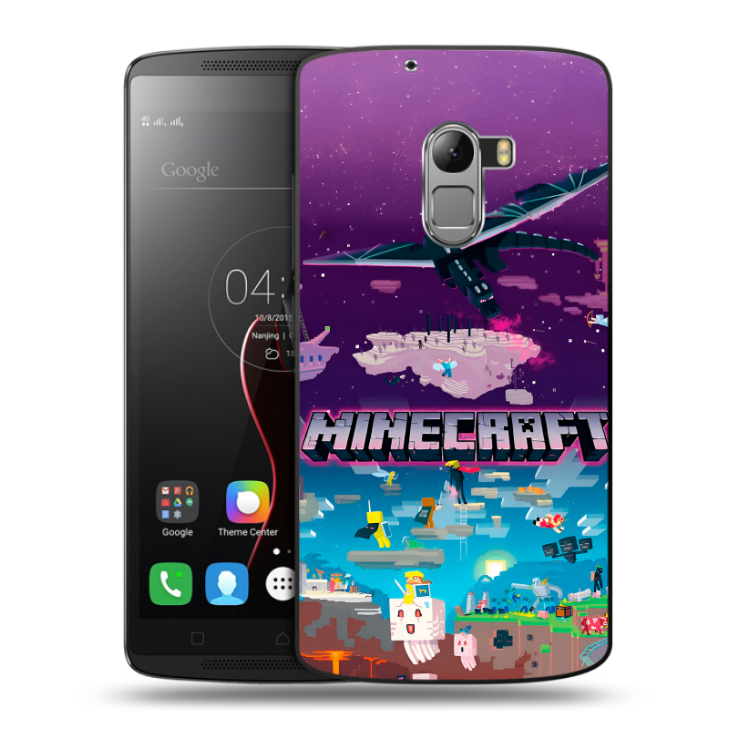 Пластиковый чехол на Lenovo A7010 с принтом Майнкрафт Minecraft Пластиковый чехол на Lenovo A7010 с принтом Майнкрафт Minecraft