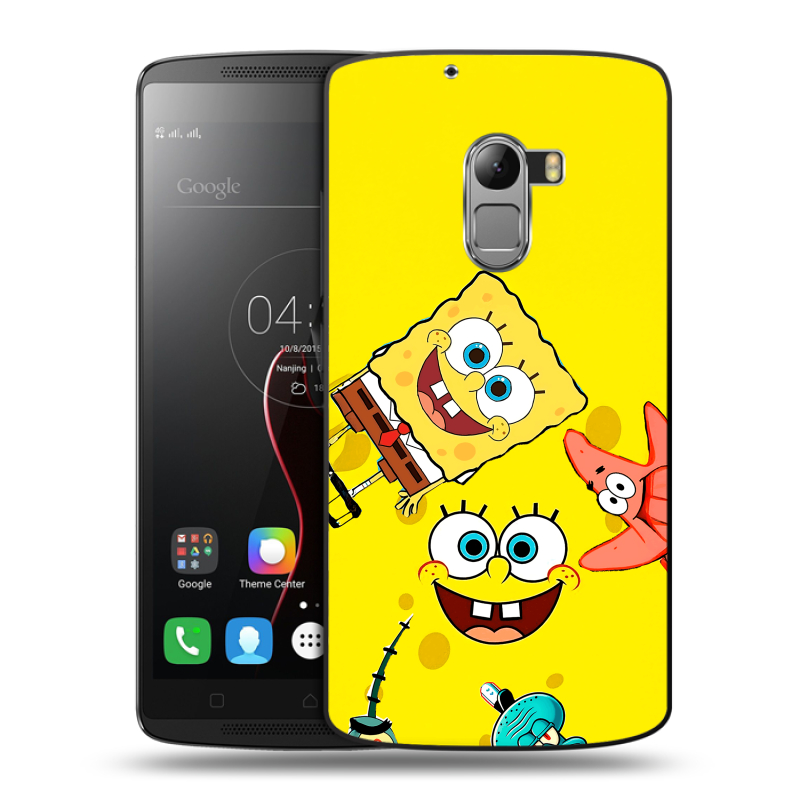 Силиконовый чехол на Lenovo A7010 с принтом Спанч боб Спанчбоб Силиконовый чехол на Lenovo A7010 с принтом Спанч боб Спанчбоб