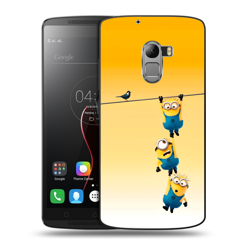 Силиконовый чехол на Lenovo A7010 с принтом Миньоны Силиконовый чехол на Lenovo A7010 с принтом Миньоны