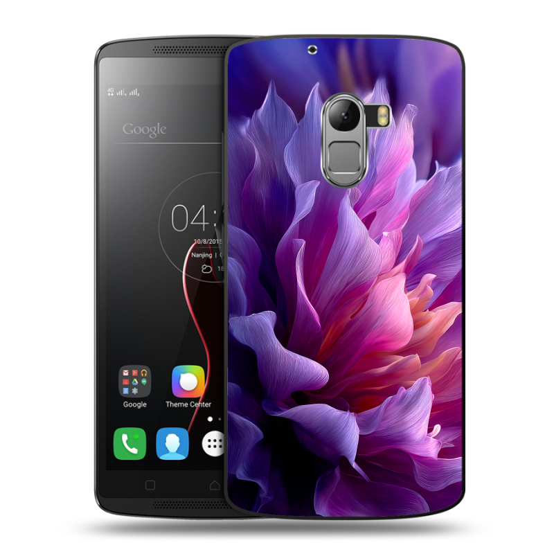 Силиконовый чехол на Lenovo A7010 с принтом женский цветы Силиконовый чехол на Lenovo A7010 с принтом женский цветы