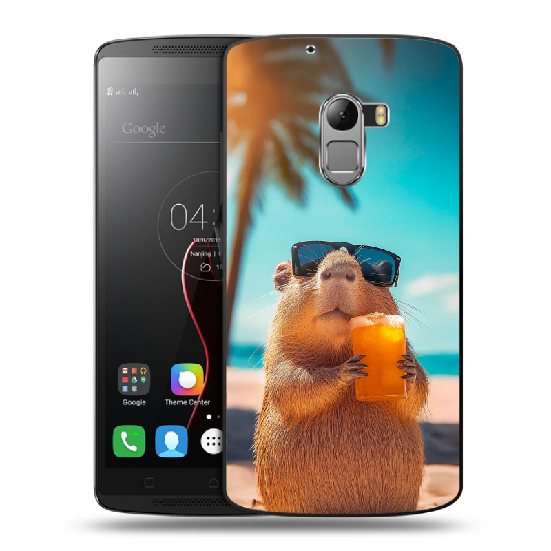 Силиконовый чехол на Lenovo A7010 с принтом Капибара Силиконовый чехол на Lenovo A7010 с принтом Капибара