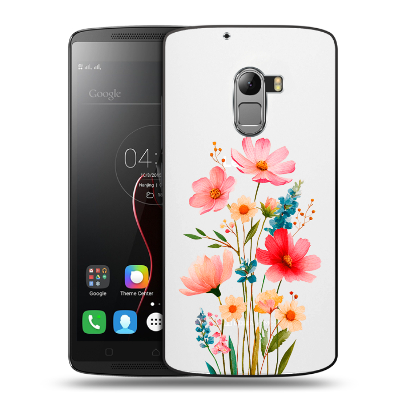 Пластиковый чехол на Lenovo A7010 с принтом Цветы Пластиковый чехол на Lenovo A7010 с принтом Цветы