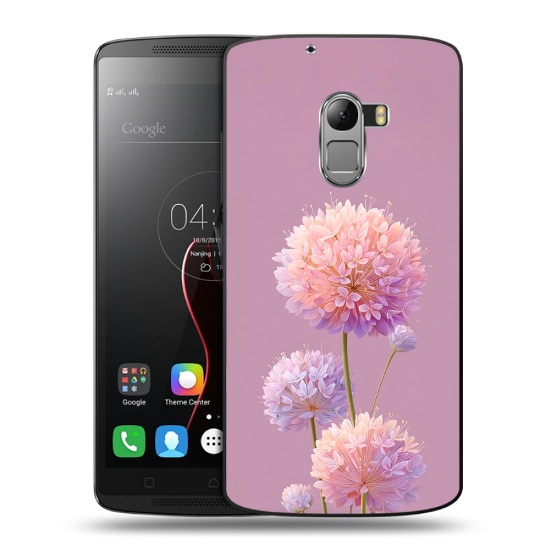 Силиконовый чехол на Lenovo A7010 с принтом Цветы Силиконовый чехол на Lenovo A7010 с принтом Цветы