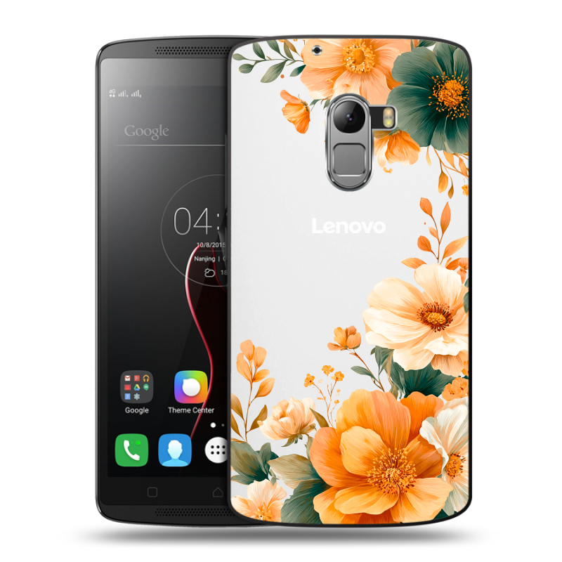 Пластиковый чехол на Lenovo A7010 с принтом Цветы принт Пластиковый чехол на Lenovo A7010 с принтом Цветы принт