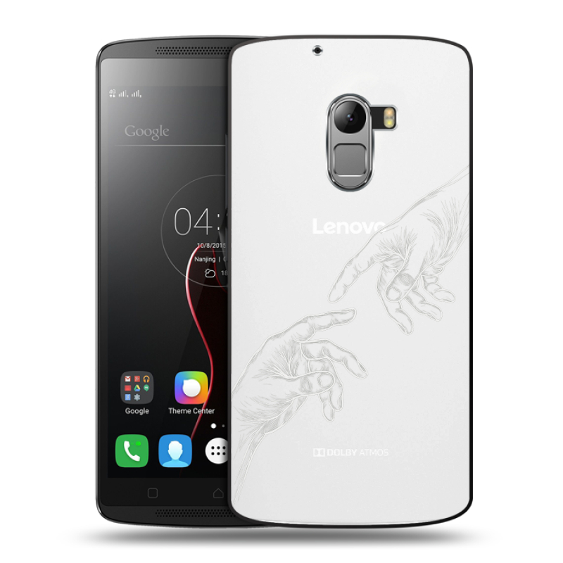 Силиконовый чехол на Lenovo A7010 с принтом Сотворение мира Силиконовый чехол на Lenovo A7010 с принтом Сотворение мира