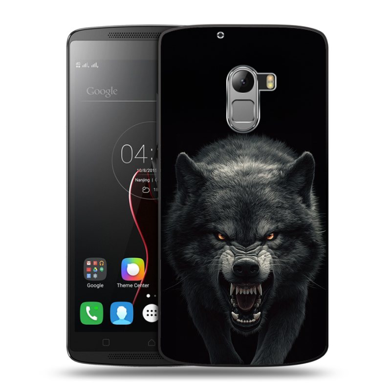 Силиконовый чехол на Lenovo A7010 с принтом Волк Силиконовый чехол на Lenovo A7010 с принтом Волк