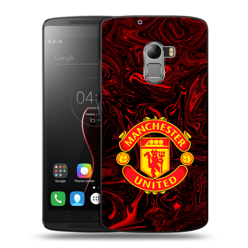 Пластиковый чехол на Lenovo A7010 с принтом Manchester United Пластиковый чехол на Lenovo A7010 с принтом Manchester United