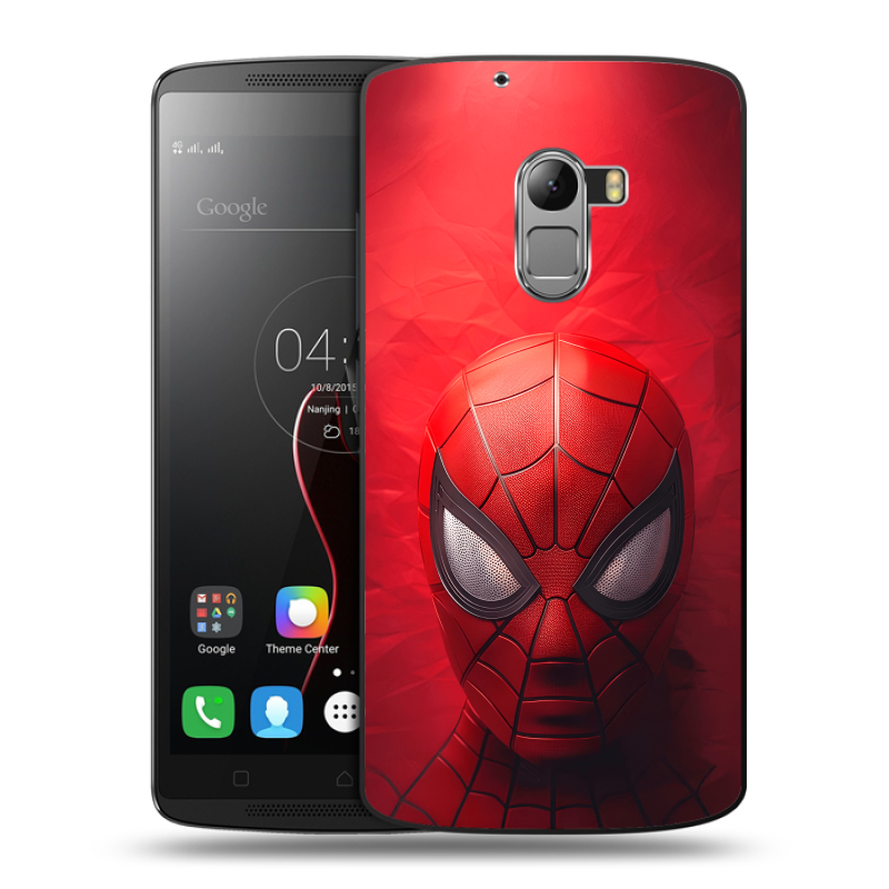 Силиконовый чехол на Lenovo A7010 с принтом Spiderman Человек паук Силиконовый чехол на Lenovo A7010 с принтом Spiderman Человек паук
