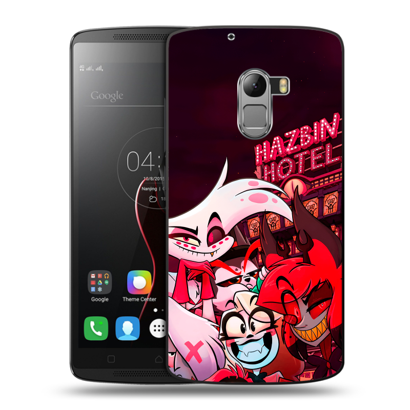 Силиконовый чехол на Lenovo A7010 с принтом Hazbin Hotel Отель Хазбин Силиконовый чехол на Lenovo A7010 с принтом Hazbin Hotel Отель Хазбин