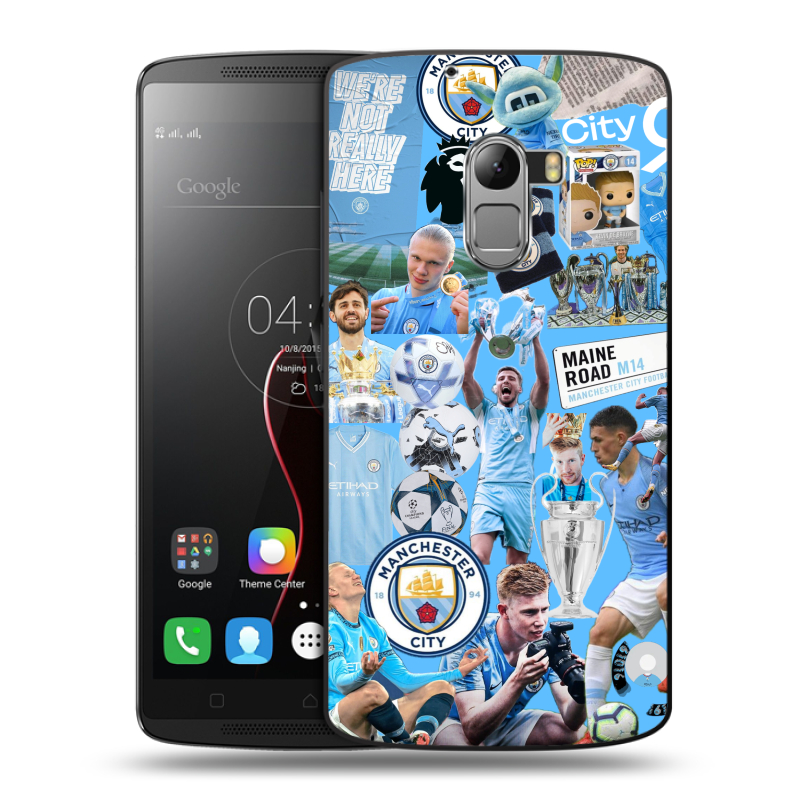 Пластиковый чехол на Lenovo A7010 с принтом Man City Манчестер Сити Пластиковый чехол на Lenovo A7010 с принтом Man City Манчестер Сити
