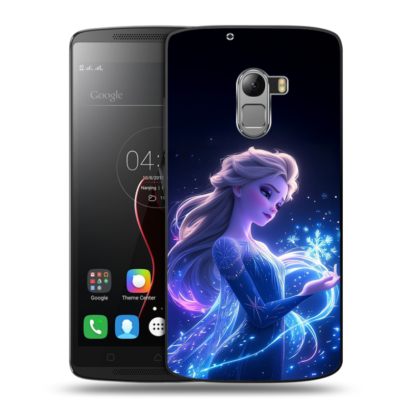Силиконовый чехол на Lenovo A7010 с принтом Холодное сердце Frozen Силиконовый чехол на Lenovo A7010 с принтом Холодное сердце Frozen