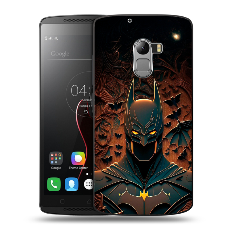 Силиконовый чехол на Lenovo A7010 с принтом Batman Бэтмен Силиконовый чехол на Lenovo A7010 с принтом Batman Бэтмен