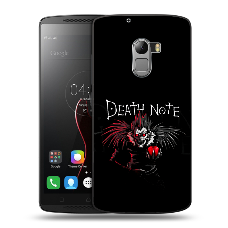 Силиконовый чехол на Lenovo A7010 с принтом Death note Тетрадь смерти Силиконовый чехол на Lenovo A7010 с принтом Death note Тетрадь смерти