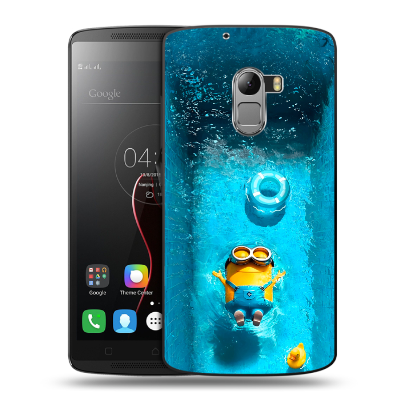Силиконовый чехол на Lenovo A7010 с принтом Миньоны Силиконовый чехол на Lenovo A7010 с принтом Миньоны