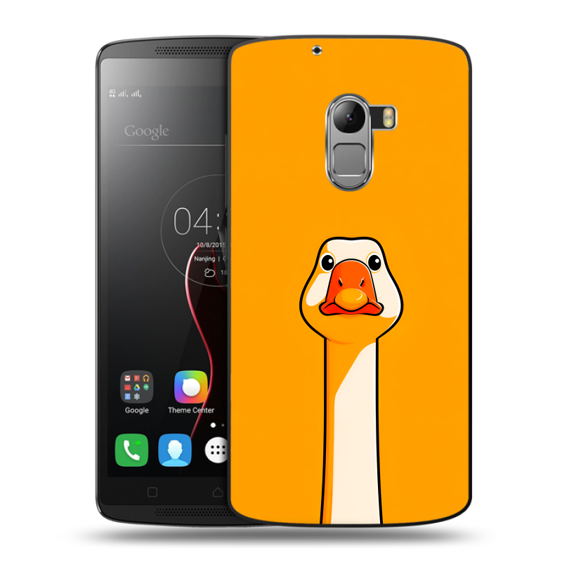 Пластиковый чехол на Lenovo A7010 с принтом Смешная утка Пластиковый чехол на Lenovo A7010 с принтом Смешная утка