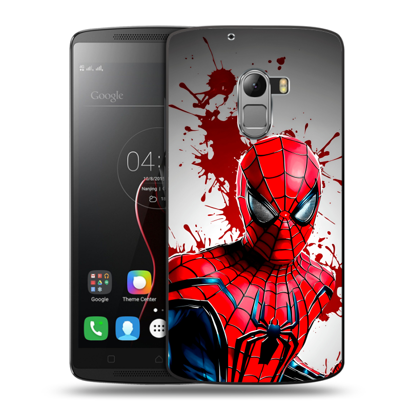 Пластиковый чехол на Lenovo A7010 с принтом Spiderman Человек паук Пластиковый чехол на Lenovo A7010 с принтом Spiderman Человек паук