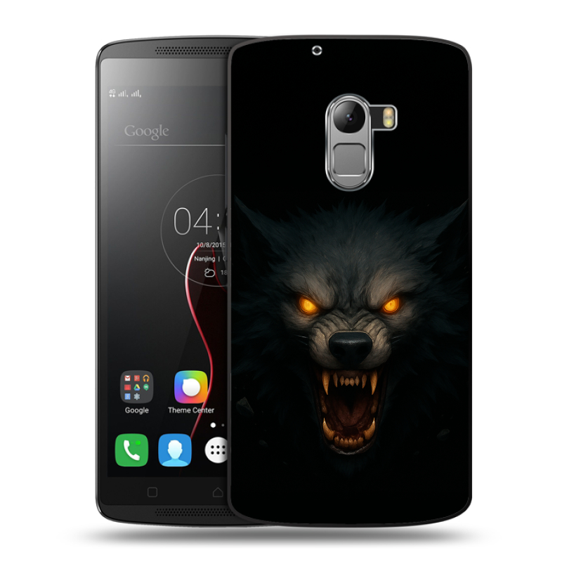 Силиконовый чехол на Lenovo A7010 с принтом Волк Силиконовый чехол на Lenovo A7010 с принтом Волк