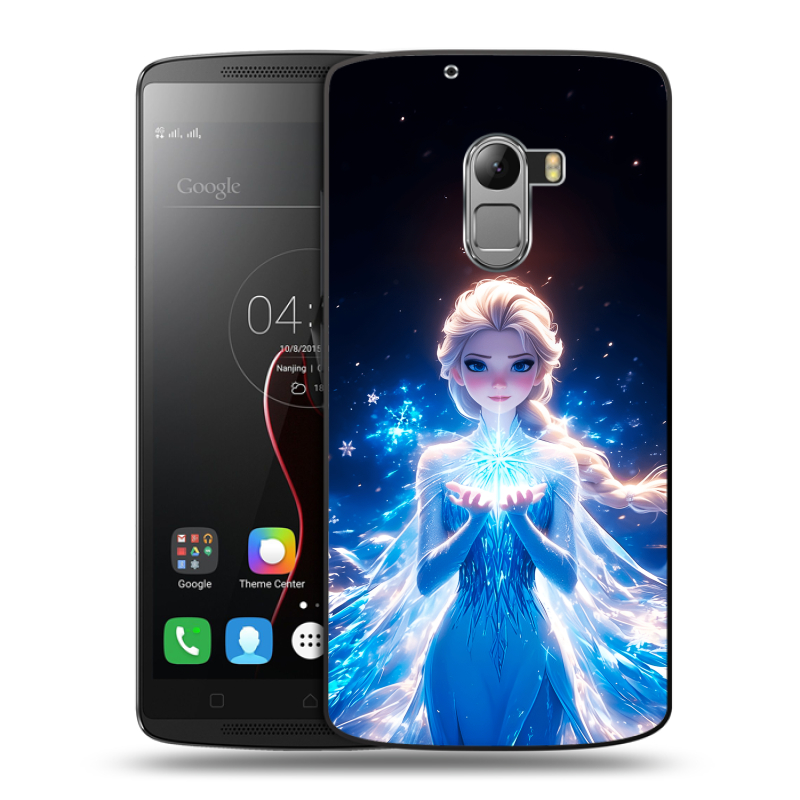 Силиконовый чехол на Lenovo A7010 с принтом Холодное сердце Frozen Силиконовый чехол на Lenovo A7010 с принтом Холодное сердце Frozen