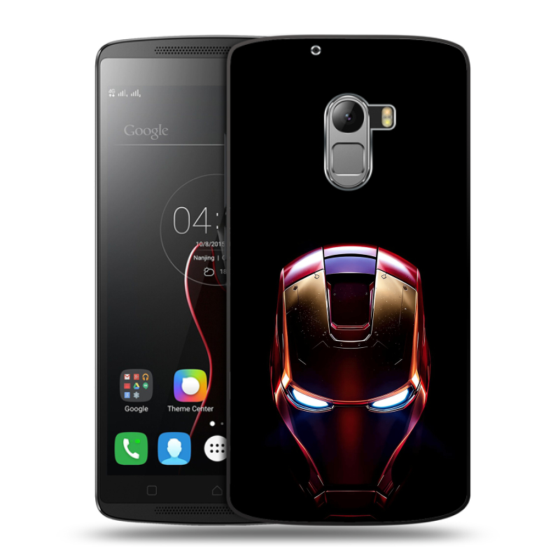 Силиконовый чехол на Lenovo A7010 с принтом IronMan Железный человек Силиконовый чехол на Lenovo A7010 с принтом IronMan Железный человек