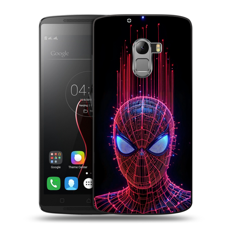Пластиковый чехол на Lenovo A7010 с принтом Spiderman Человек паук Пластиковый чехол на Lenovo A7010 с принтом Spiderman Человек паук