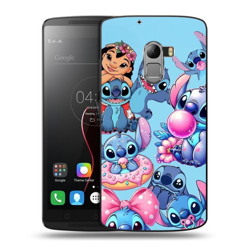 Силиконовый чехол на Lenovo A7010 с принтом Лило и Стич Силиконовый чехол на Lenovo A7010 с принтом Лило и Стич