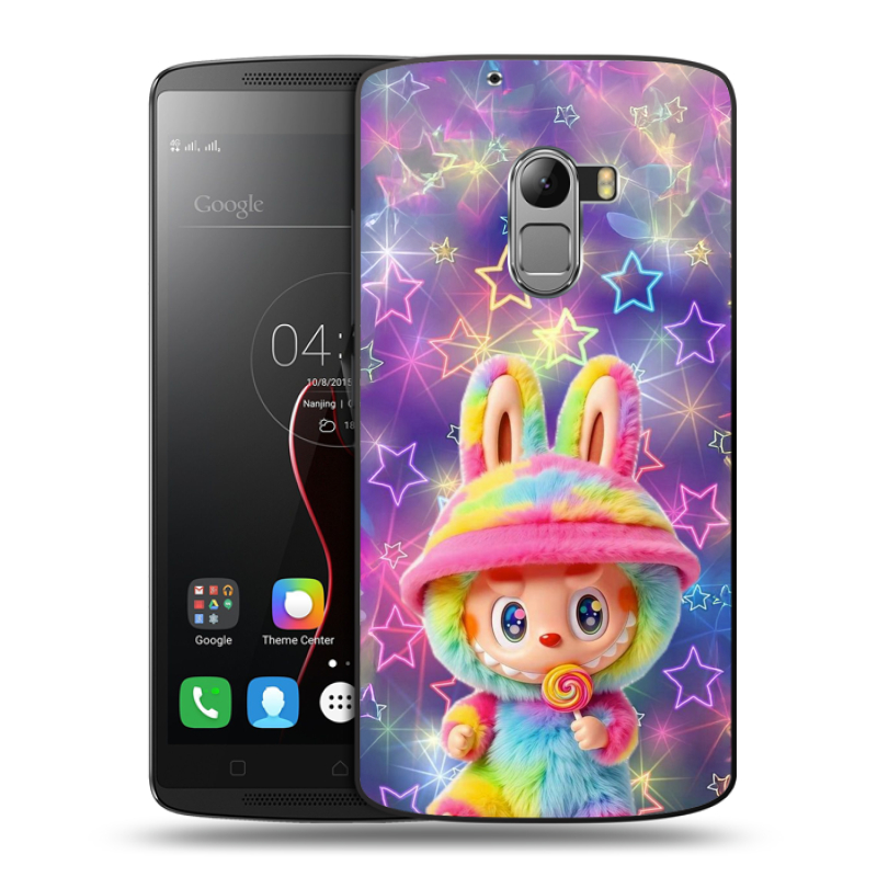Пластиковый чехол на Lenovo A7010 с принтом Labubu Лабубу Пластиковый чехол на Lenovo A7010 с принтом Labubu Лабубу