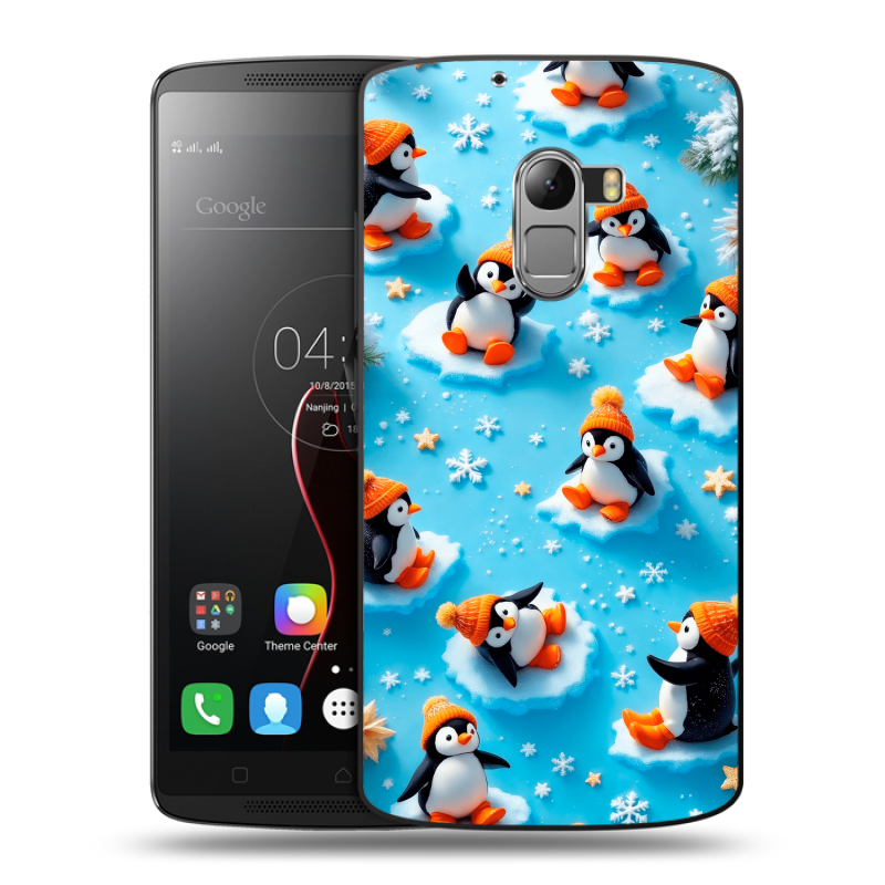 Пластиковый чехол на Lenovo A7010 с принтом Новый год Пластиковый чехол на Lenovo A7010 с принтом Новый год