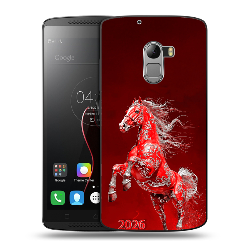Пластиковый чехол на Lenovo A7010 с принтом Новый год Пластиковый чехол на Lenovo A7010 с принтом Новый год