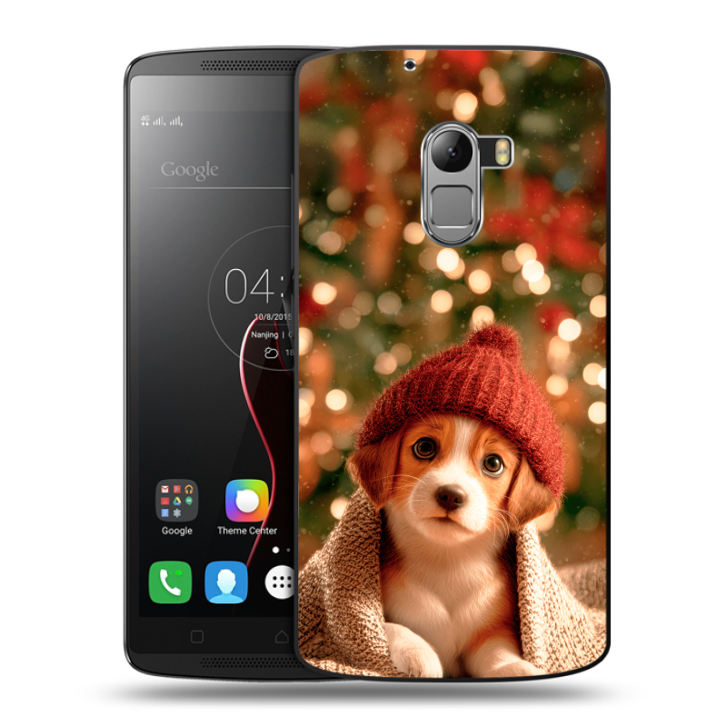 Силиконовый чехол на Lenovo A7010 с принтом Новый год Силиконовый чехол на Lenovo A7010 с принтом Новый год