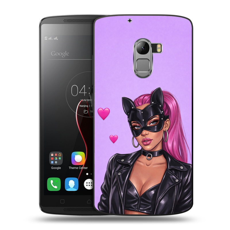 Пластиковый чехол на Lenovo A7010 с принтом женский Пластиковый чехол на Lenovo A7010 с принтом женский