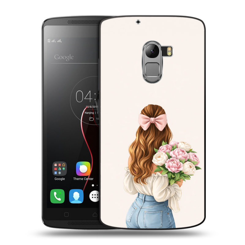 Силиконовый чехол на Lenovo A7010 с принтом женский Силиконовый чехол на Lenovo A7010 с принтом женский