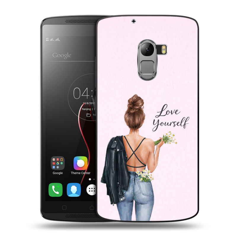 Силиконовый чехол на Lenovo A7010 с принтом женский Силиконовый чехол на Lenovo A7010 с принтом женский