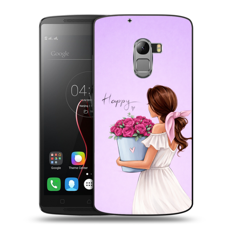 Силиконовый чехол на Lenovo A7010 с принтом женский Силиконовый чехол на Lenovo A7010 с принтом женский