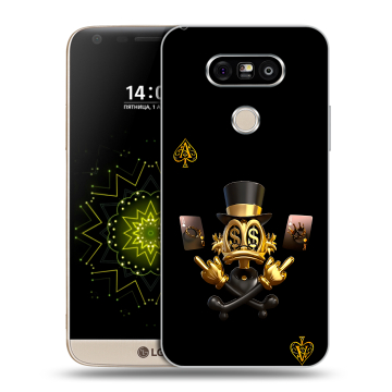 Пластиковый чехол на LG G5 с принтом Золотой скрудж макдак Пластиковый чехол на LG G5 с принтом Золотой скрудж макдак