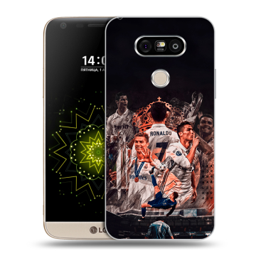 Пластиковый чехол на LG G5 с принтом Реал Роналдо Real Ronaldo Пластиковый чехол на LG G5 с принтом Реал Роналдо Real Ronaldo