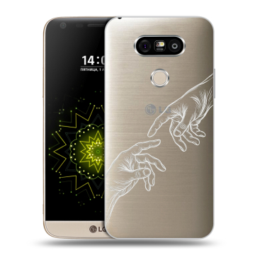 Пластиковый чехол на LG G5 с принтом Сотворение мира Пластиковый чехол на LG G5 с принтом Сотворение мира